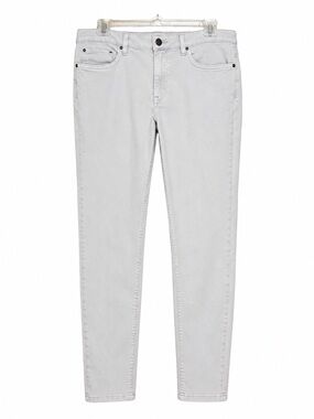 Tahari Men’s Light Gray Stretch Pants 30x30. Slim Straight